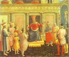 Haga click para ver la imagen ampliada san marco altarpiece cosmas and damian before lycias.jpg